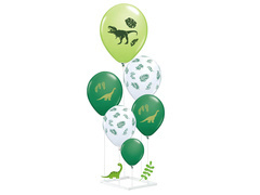 Dinoszauruszok lufi készlet állvánnyal