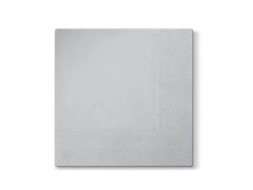 Ezüst szalvéták - 33 cm - 20 db.