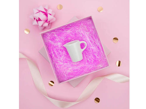 Irizáló sötét rózsaszínű ajándék töltőanyag - 30 g