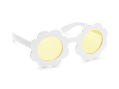 Fehér Daisy szemüveg - 1 db.