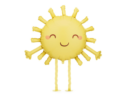 Sétáló nap léggömb - 104 x 104 cm - 1 db.