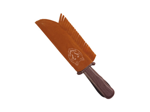 Indián kés műbőr tokkal - 28 cm