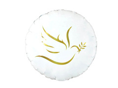 Aranygalamb fólialufi - 46 cm - 1 db.