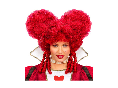 Vörös barokk paróka