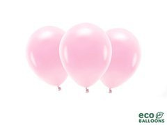 EKO latex léggömbök pasztell világos rózsaszín - nagy - 10 db.