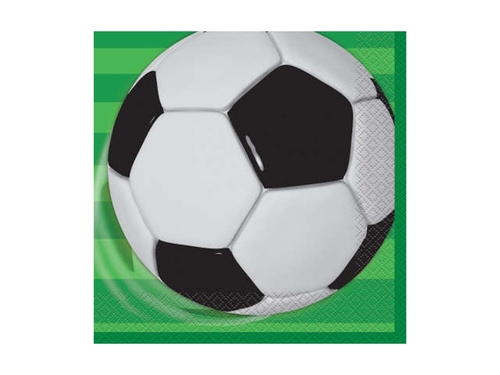 Csészék + tányérok + papírszalvéták Football - 32 db.