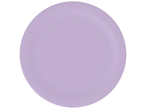 Levendulás papírtányérok - 18 cm - 6 db.