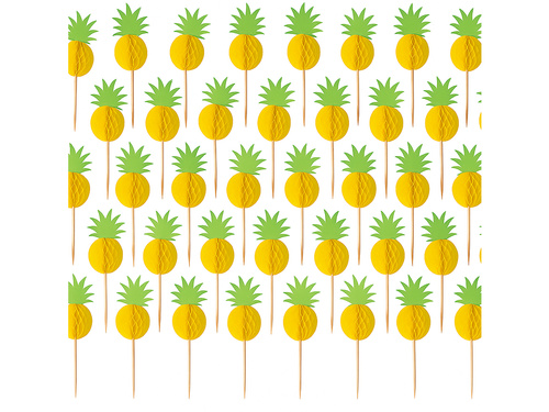 Koktélpálcika ananász - 14 cm - 50 db.