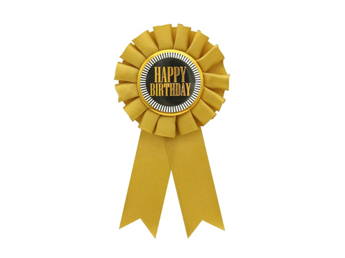 Boldog születésnapot arany cotillion - 1 db.