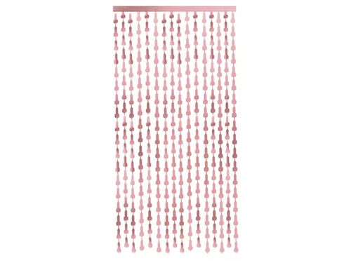 Penisfüggöny rózsaszín arany - 100x200 cm - 1 db.