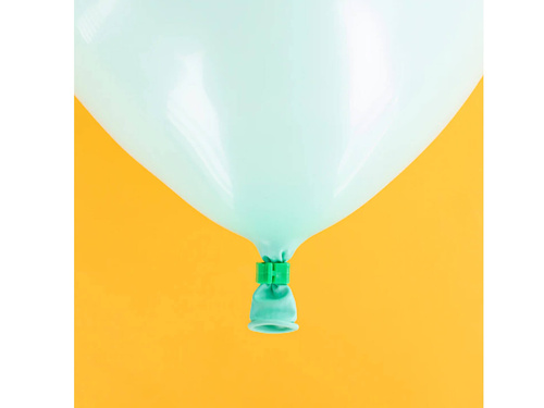 Léggömbzáró klipszek mix színekben - 100 db.