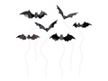 Halloween denevér cupcake picks - 6 db.