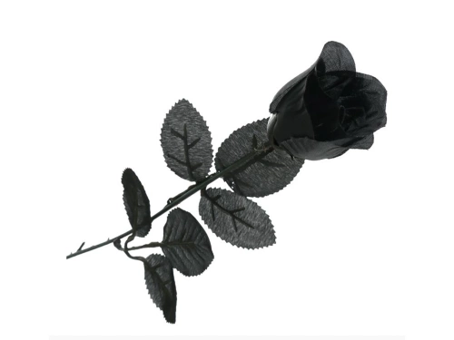Fekete rózsa - 42 cm - 1 db.