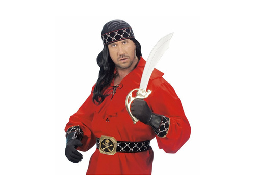 Kalózkesztyű bőrszerű anyagból