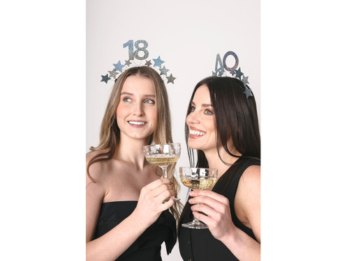 Ezüst szerencsés szalag - 1 db.