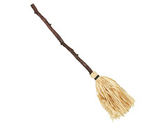 Összecsukható boszorkányseprű - 125 cm - 1 db.