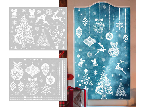 Elektrosztatikus dekoráció karácsonyra