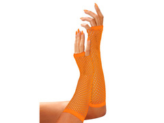 Narancssárga hálós kesztyű - 33 cm