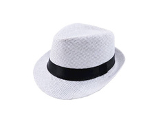 Trilby fehér kalap - 1 db.