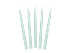 Zsálya fagyott kúpgyertya - 24 cm - 10 db.