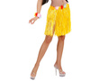 Hawaii rövid szoknya sárga - 45 cm - 1 db.