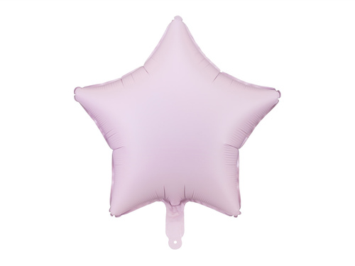 Lila csillag fólialufi - 48 cm - 1 db.