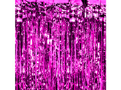 Ajtófüggöny - sötét rózsaszín - 100 x 200 cm