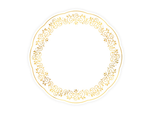 Levél tányéralátétek - 30 cm - 10 db.