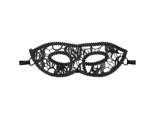 Csipkegömb maszk fekete - 1 db.