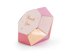 Köszönöm gyémánt dobozok leánybúcsúra - 6 db.