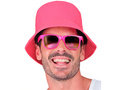 Retro kalap - rózsaszín - 1 db.