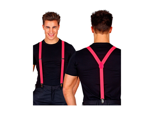 Neon rózsaszín diszkó fogszabályzó