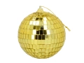 Arany diszkógömb - 8 cm - 6 db.