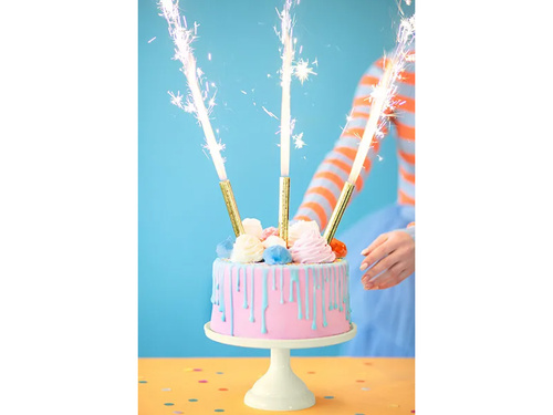 Arany tortaszökőkút - 12 cm - 4 db.