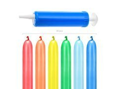 Modellező gyurma, tubusos - kevert színek - pasztell - 30 db. + szivattyú