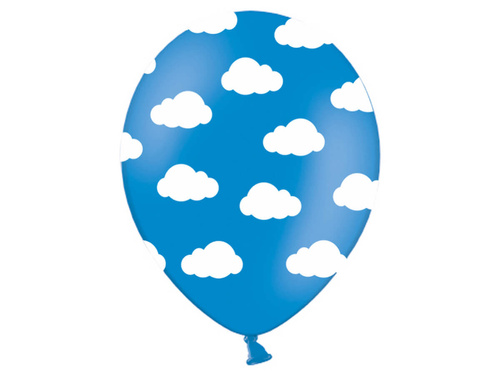 Felhők születésnapi lufi - 30 cm - 50 db.