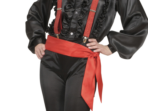 Piros kalózszalag - 1 db.