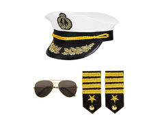 Hajókapitány készlet - 3 db.