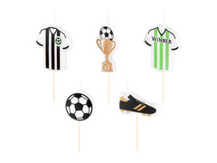 Fociválogató labdagyertyák - 5 db.