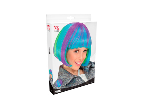 Csíkos Starlet paróka