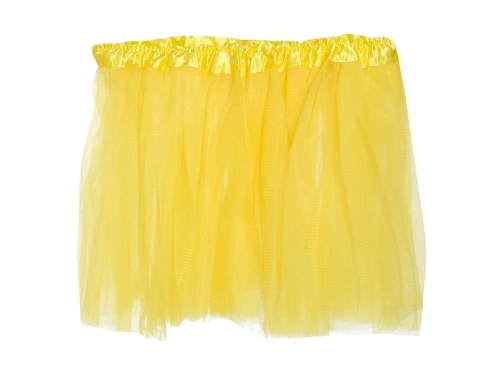 Tutu szoknya lányoknak - sárga - 30 cm - 1 db.