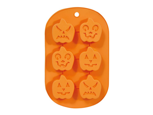 Halloween tökös kekszforma - 6 db.