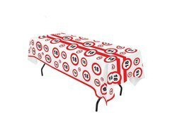 Terítő Tiltás tábla 18 - 270x136 cm - 1 db.