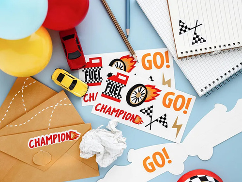 Matricák autók - 6 db.