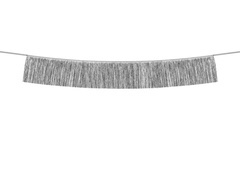 Füzér ezüst bojtokkal - 135 cm - 1 db.