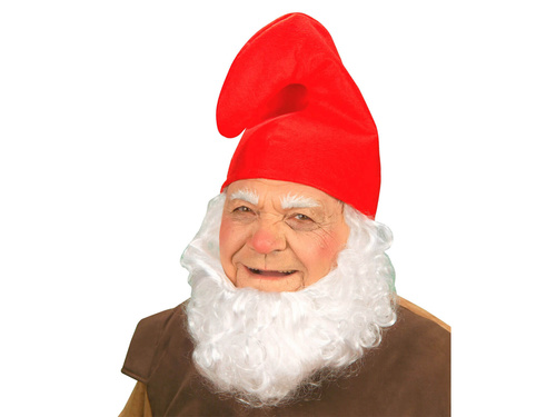 Törpapa törp sapka piros - 1 db.