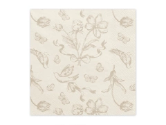 Papírszalvéta Virágok - 33 x 33 cm - 12 db.