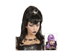 Spiderlady paróka, lila és fekete (mix)