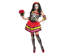 Mexikói koponya jelmez nőknek