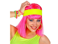 Neonsárga fejpánt - 1 db.